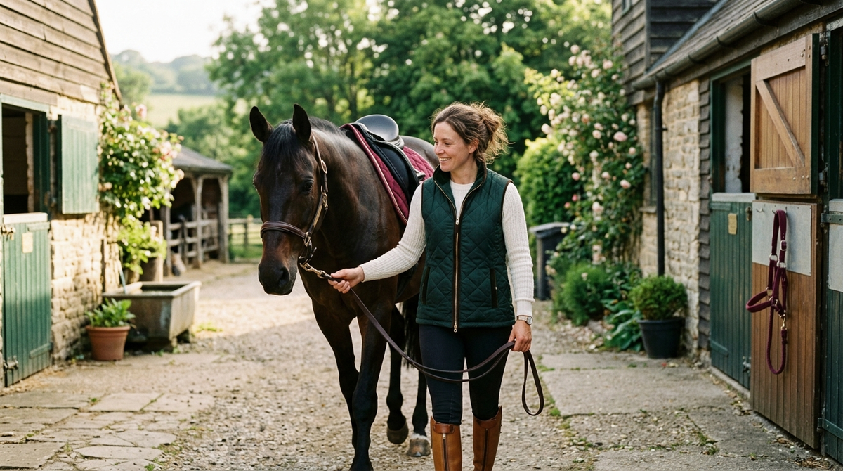 For horse and rider.