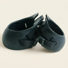 Horse hoof boots pair studio product shot
