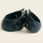 Horse hoof boots pair studio product shot